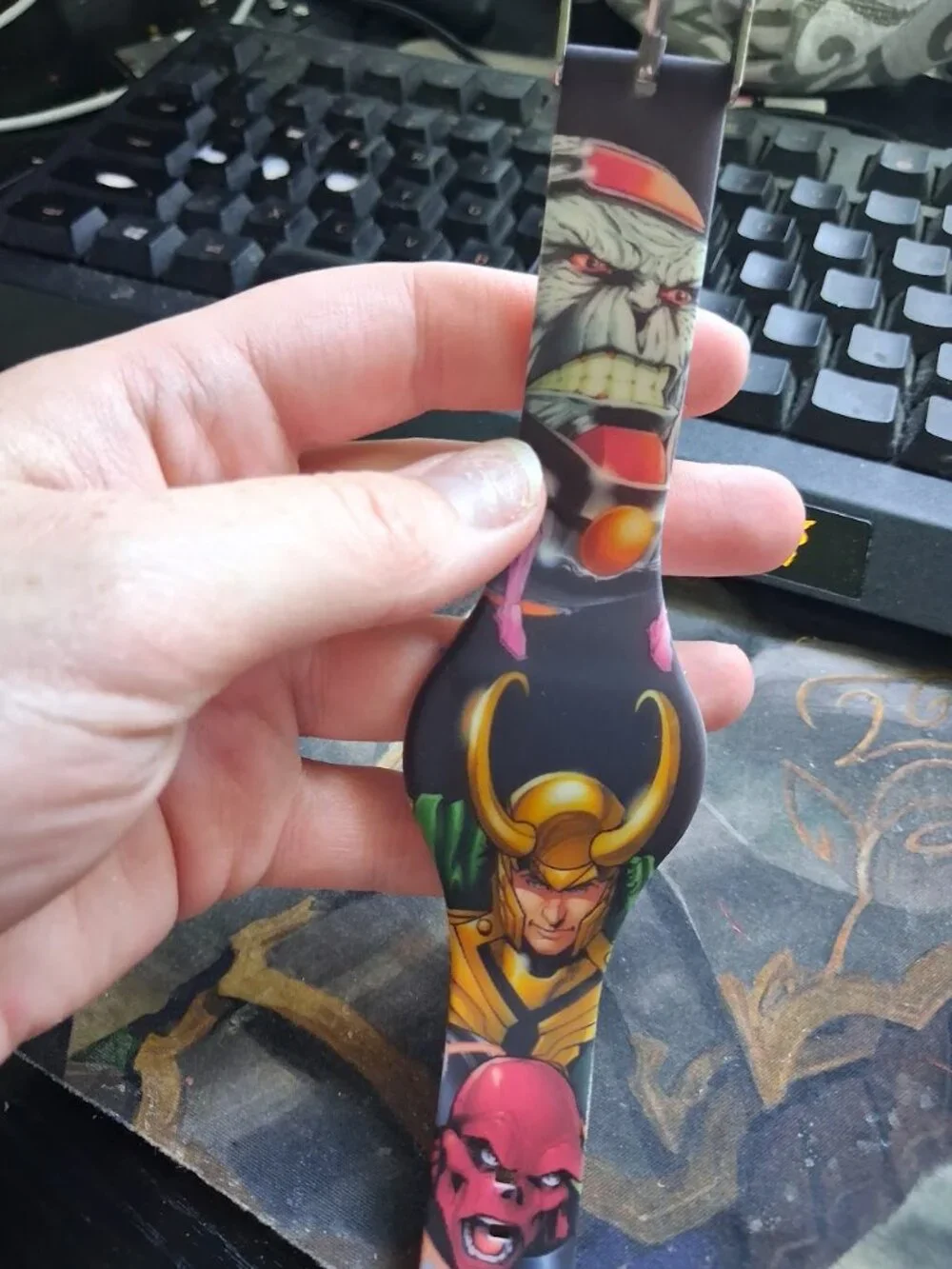 Marvel Digital watch **needs battery**